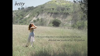 "betty" - a Taylor Swift inspired short film
