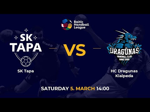 BHL 21/22: SK Tapa - HC Dragunas Klaipeda