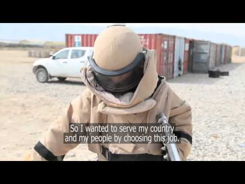 Afghan Bomb Disposal School