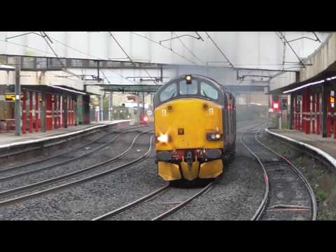 37606/37603 6c53 Crewe - Sellafield flasks, 30th September 2016.