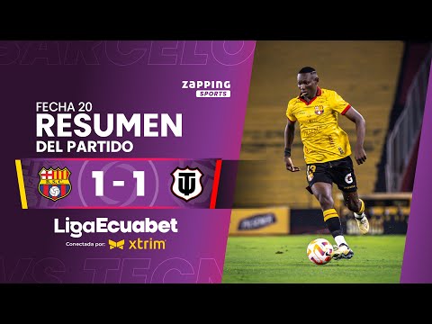 Barcelona SC 1 - 1 Técnico Universitario / Fecha 20 / Liga Ecuabet conectada por Xtrim