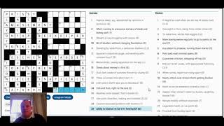 Solving the Guardian crossword on 28th December