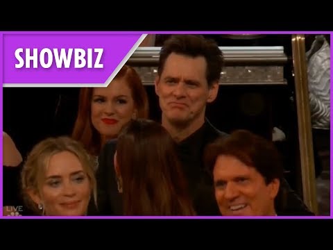 Jim Carrey gets 'kicked out' of Golden Globes in funny skit