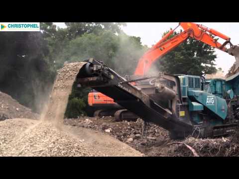 Powerscreen Trakpactor XH 500 - Bauschutt brechen