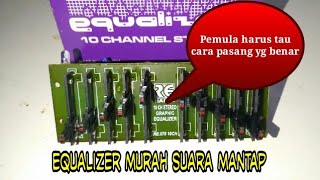 Download lagu Mini equalizer 10 channel stereo || How to install a mini equalizer 10 channel stereo on an ampli... mp3