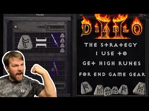 How to get High runes to build Enigma and Infinity! Diablo 2 Resurrected