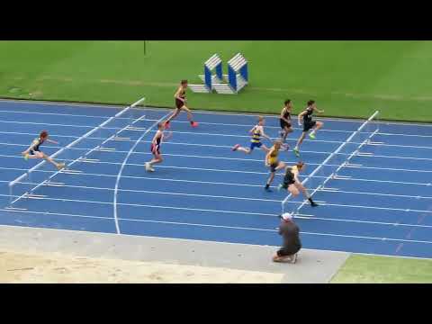 60m Hurdles Boys Tear 5 DIV 2, AIC Track & Field Championships, QSAC 6 October 2022
