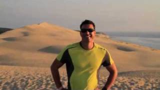 Dune of Pilat in Arcachon, France - spinning around the world