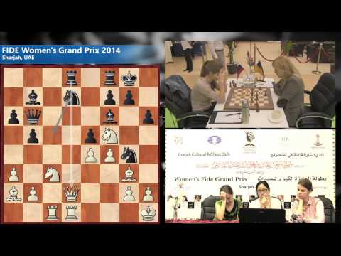 Round 9: L'Ami (ROU) 0-1 Zhao Xue (CHN)