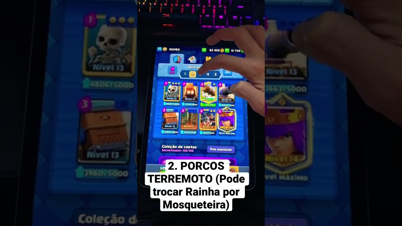 Melhores decks do Clash Royale - RoyaleAPI