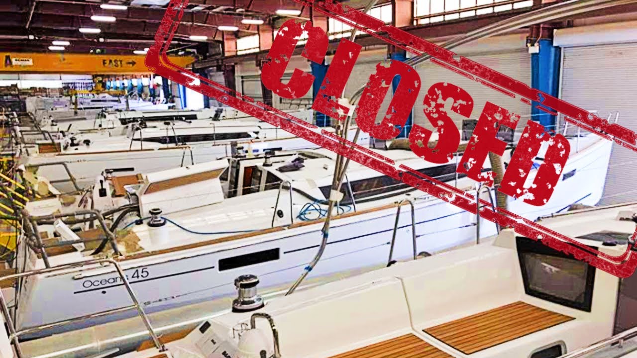 We Visit the ABANDONED BENETEAU Sailboat Factory & REPLACE our WATER TANK | Sailing Zephyr - Ep.258