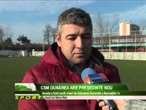 CSM DUNĂREA ARE PREŞEDINTE NOU