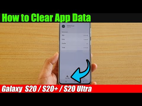 Galaxy S20/S20+: How to Clear App Data