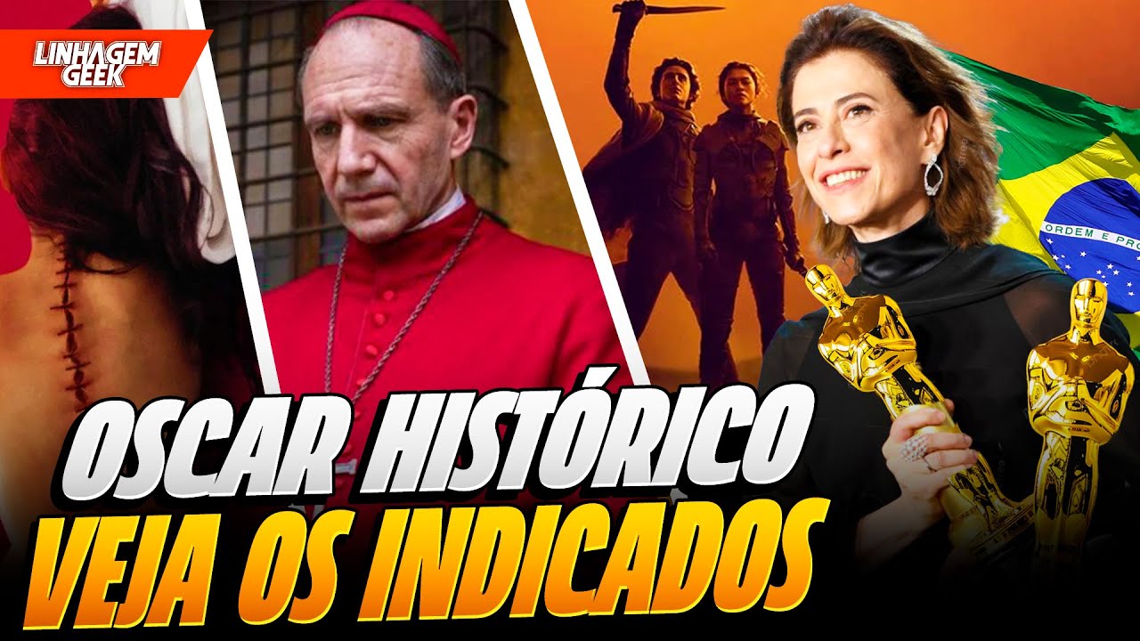 HISTÓRICO! BRASIL TEM 3 INDICAÇÕES AO OSCAR 2025!