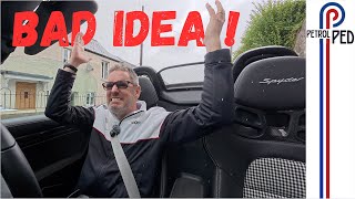 My First Drive Event with the Porsche Spyder was going well until...