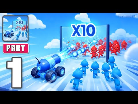 Mob Control - Gameplay Walkthrough Part 1 - Multiply And Conquer (iOS, Android)