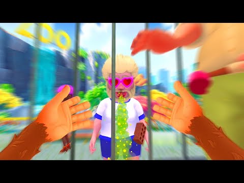 I Became a MONKEY In VR...