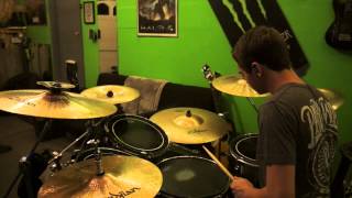 In Hearts Wake "Departure (Death)" Drum cover