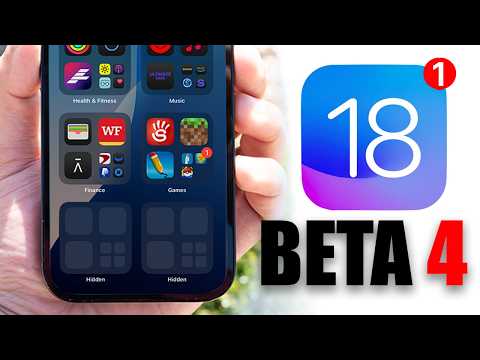 iOS 18 BETA 4 - A Long Awaited FEATURE!