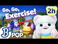 2 HOURS Go Go Exercise Compilation L Nursery Rhymes ABC Songs Kids Songs And Lullabies