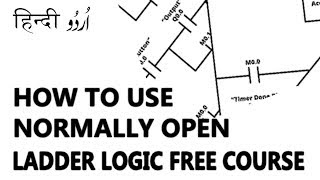 L1- Normally open contact  Learn Ladder Logic Programming