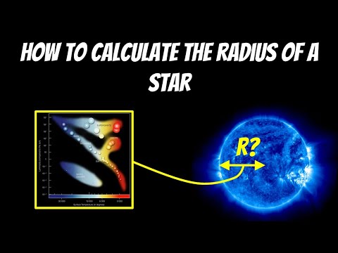 How To Calculate The Radius Of A Star