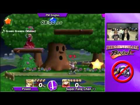 Birmingham Brawl 4 PM Singles - Power (Fox) vs. SuperFangChan (Sheik, Power)