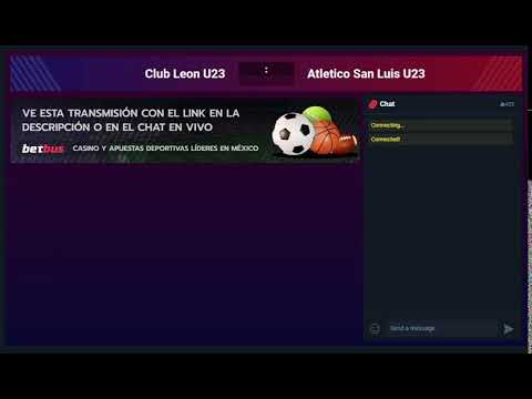 Fútbol En Vivo Gratis | Club Leon U23 vs Atletico San Luis U23 | U23 Liga MX
