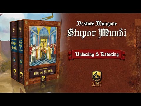 Stupor Mundi Master Print Unboxing and Reboxing