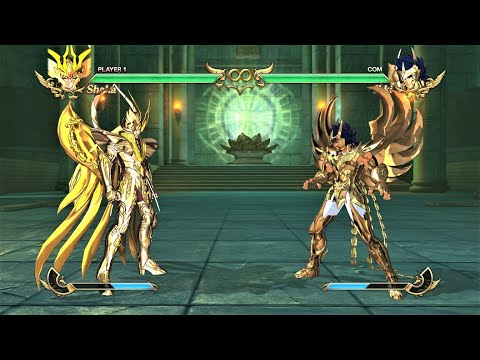 Virgo Shaka God Cloth vs Phoenix Ikki God Cloth (Hardest AI) - Saint Seiya: Soldiers' Soul