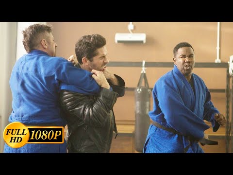 Scott Adkins fights Michael Jai White and Ray Park at the same time / Accident Man (2018)