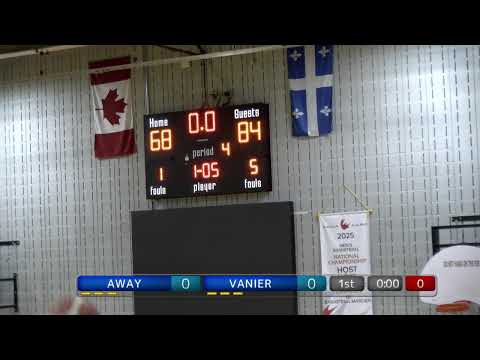 RSEQ Basketball masculin D2 🏀 Andre-Laurendeau @ Vanier [1/31/2025]