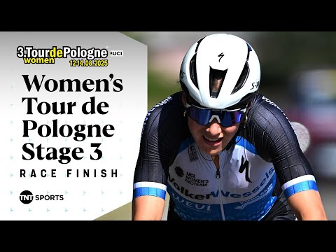 SPRINT UNLEASHED! 💨 | Women's 2025 Tour de Pologne Stage 3 Final KM's | TNT Sports Cycling