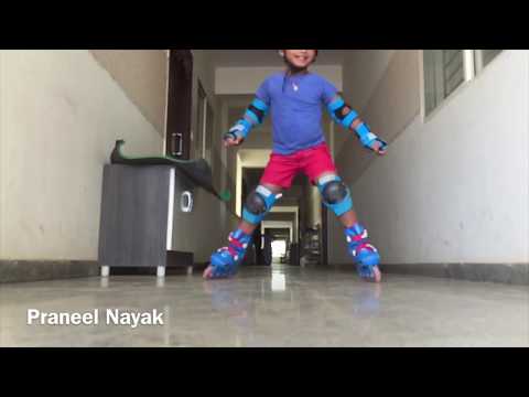 Praneel on Roller Blades