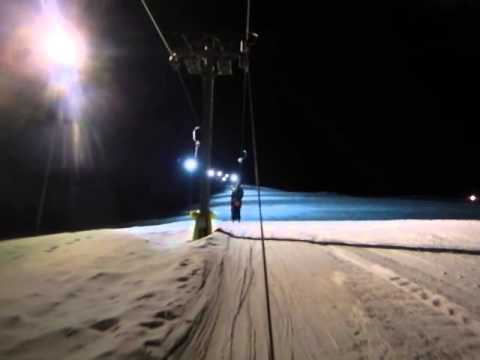 Risalita integrale notturna skilift "Belvedere" - Col del Lys (TO)