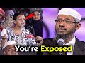 Angry Student Clashes With Dr Zakir Naik Stop Beating Around The Bush