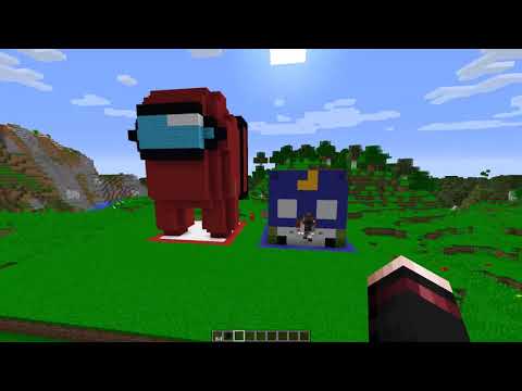 AMONG US EV VS BRAWL STARS EV! 🏡 - Minecraft