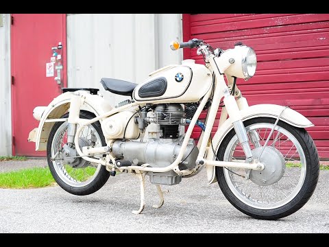 Thumbnail for 1965 BMW R27 cold start demonstration by BMW R27