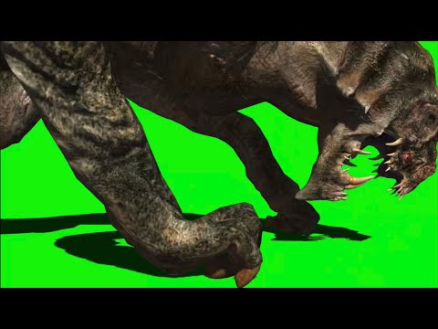 Green Screen Monster Eats video effects
