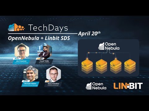 LINBIT & OpenNebula TechDays webinar 2: OpenNebula + LINBIT SDS