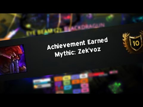 Reverse vs Mythic Zek'Voz (Holy Priest Pov)