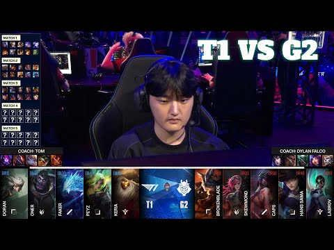 T1 vs G2 | Red Bull League of Its Own 2025  | T1 vs G2 Esports