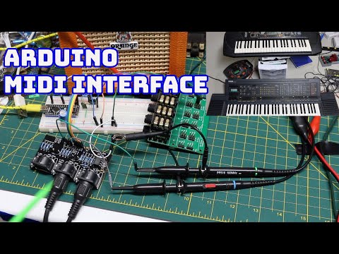 MIDI In/Out/Thru Interface for Arduino