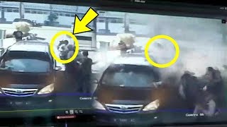 Momen Pelaku Bom Bunuh Diri di Polrestabes Surabaya, Lihat Wanita yang Menumpang Sepeda Motor