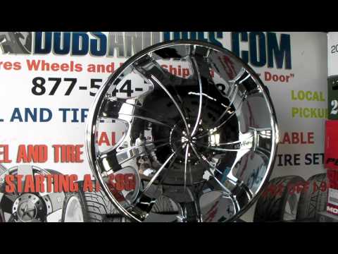 www.DUBSandTIRES.com 32 Inch Rims Starr Bear 569 Chrome 32 Inch Wheels Starr 32 Inch ChromeRims