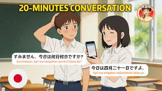 20 Minutes of Japanese Listening Practice for Beginners | Real-Life Conversations （N5-N4）