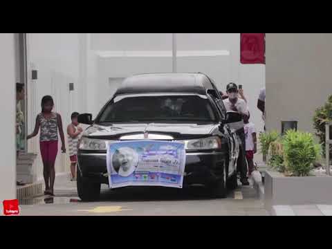 Karo ng patay o Funeral car nag drive thru sa jollibee