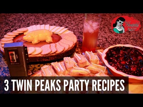 3 TWIN PEAKS RECIPES for your Season 3 Viewing Party on SHOWTIME
