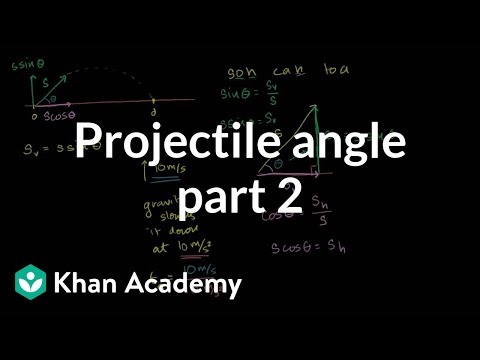 Optimal Angle for Projectile Part 2