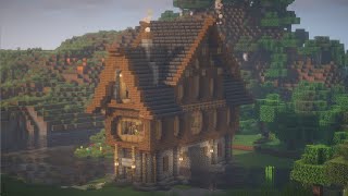 Minecraft - How to build big house over the river :)